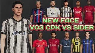 PES 2021 Face  New D.Vlahovic, M. Salah, Karim Benzema, P. Dybala, A.Elanga, Neymar V03, SEASON 2022