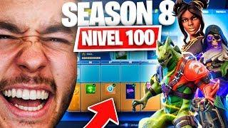 **TEMPORADA 8** SKIN NIVEL 100! TODO COMPRADO - Fortnite (Pase de Batalla) - TheGrefg