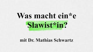 Was macht ein*e Slawist*in? | Snapshot in die Forschung