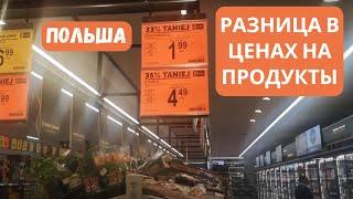 Польша. Разница в ценах на продукты. Еда в польше #2024 #food #prices  in #poland #shopping