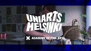 Fine Arts student Andreas Behn-Eschenburg from Uniarts Helsinki