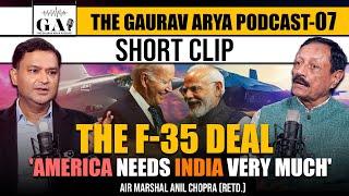 Will India Distance Itself From Russia To Seal The 'F-35' Deal With The US? The Gaurav Arya Podcast