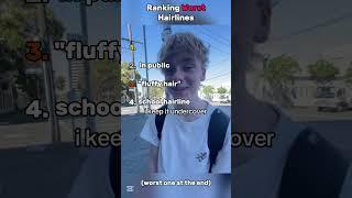 Ranking Worst Hairlines! #ranking #funny #memes #viralvideo #hairline #moments