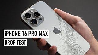 iPhone 16 Pro Max — Drop Test! Первый в мире!