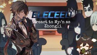 ELECEED react to My/n as Zhongli [Gacha]