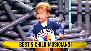 Best 5 CHILD Musicians on Ukraine's Got Talent!