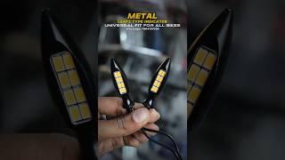 Leaf  type metal indicator|#bike #led #shorts #viralvideo #trending #travel