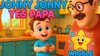 Johny Johny Yes Papa | kids nursery rhymes| @WiggleGigglekid
