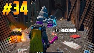 FORTBYTE 34 SE ENCUENTRA ENTRE UN TENEDOR Y UN CUCHILLO | FORTNITE TEMPORADA 9