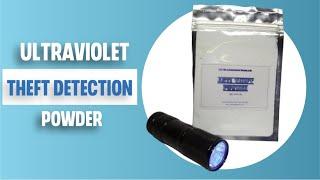 Black Light World Ultraviolet Theft Detection Powder Unboxing an Review