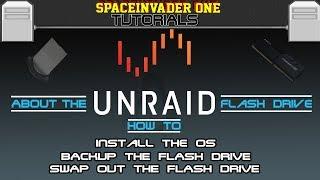 Unraid Basics - The Flash Drive, About, Install, Backup and Replace