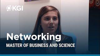 Networking in Industry: Alia Manetta of KGI's Master of Business and Science