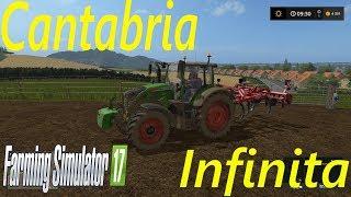 Farming Simulator 17: "Сantabria Infinita v 1.6" Стрим #2