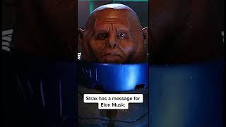 Strax Has A Message For Elon Musk... #doctorwho #shorts