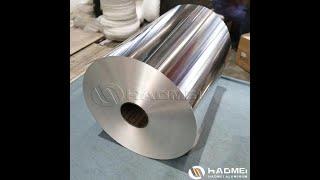 Aluminum Foil Jumbo Roll High Quality Factory Show - HAOMEI