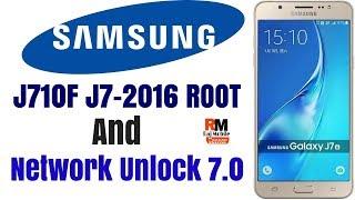 Samsung J710f Root & Network Unlock 7.0 [[J7-2016]] New Method