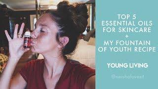 Top 5 Essential Oils for Skincare | Face Serum Recipe