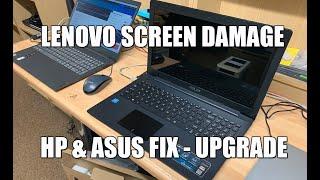 Lenovo Damage, HP & Asus Fix And Upgrade