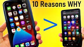 Why iOS is Better Than Android? Top 10 Reasons Explained in HINDI (2021)