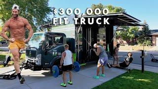 Tour of a $300,000 fitness truck