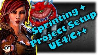 How To Make YOUR OWN First-Person Shooter (FPS) Game! | Unreal and C++ Tutorial, Part 1 (Sprinting)