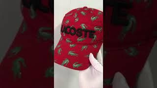 Обзор Кепки Lacoste (топовая модель 2018 года)