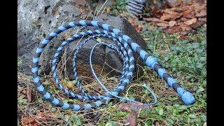 How to Make a Paracord Bullwhip - Start to Finish Tutorial