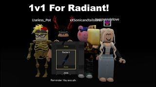 1v1 For Radiant?!? (Breaking Point)