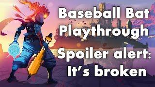 The Baseball Bat is beyond broken (Dead Cells 5BC playthrough + hitless bosses)