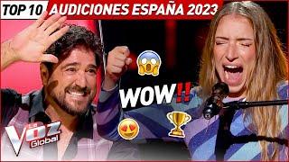 Most VIEWED Blind Auditions of The Voice Spain 2023 