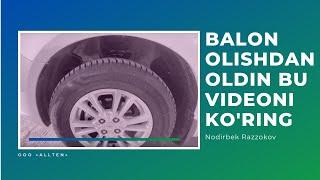 Moshinaga balon olishdan oldin bu videoni ko’ring