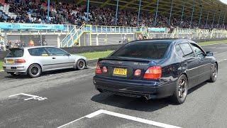 Toyota Aristo V300 2JZ GTE vs  i30N, Civic, 350Z, WRX STI