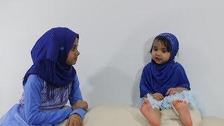 Cutie Fatima is reciting Surah Al-Masad with Maryam Masud