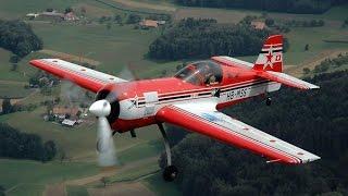 Real Sukhoi SU-26 Acrobatic Flight -The Pilot is Bruno Müller at Kulmer Airshow 2014