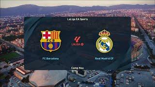 Barcelona vs Real Madrid | Friendly match | PES 2021