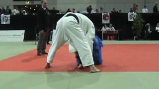 Brandon Jobb 5th match at Bremen Judo International