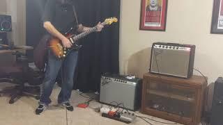 RFO Electronics Klamac "elMo" Pedal Test. [Stevie Ray Vaughan] *Check Description*