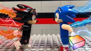 Lego Sonic Vs. Shadow (Stop Motion)