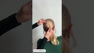 The easiest and most beautiful up do hairstyle you ever seen