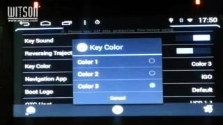 S160 Android How to Change Button Illumination-Powered by WITSON