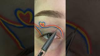 Makeupbyrabe #pride #pridemonth #makeup #eyeliner #eyelinertutorial #makeuptutorial #beauty