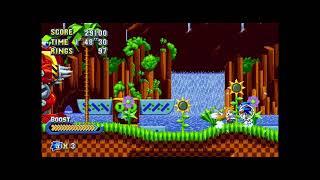 Sonic Mania wisp and boost modern sonic mod