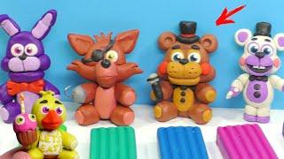 Making FNAF Plush Animatronics with Clay