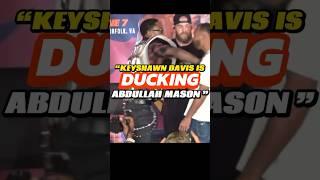DID KEYSHAWN DAVIS MISS WEIGHT TO AVOID SMOKE AT 135? #boxing #boxeo #shorts