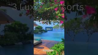 Luxury Resorts in Bali  #bali #luxury #resort #travel #wonderful #leisure #beach