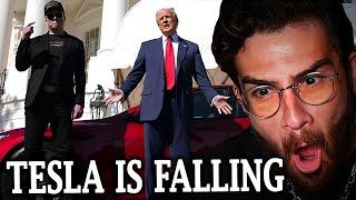 Trump Is Trying To Save Tesla | Hasanabi Reacts