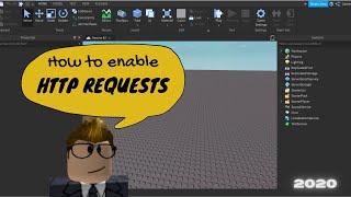 How to Enable HTTP Requests | ROBLOX