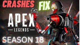 How To Fix Apex Legends Crashing Season 18 PC | Apex Crashes when Loading into game Fix 2023