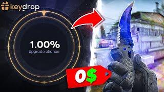 $0 to $800 INSANE KNIFE on Keydrop!? (Keydrop Promo Code 2023)