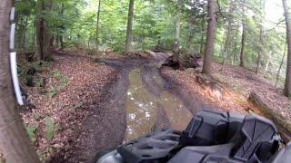 Riding Great Lakes ATV Club (GLATV) Trail #1